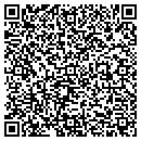 QR code with E B Sports contacts