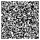 QR code with T V Express contacts