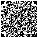 QR code with D & V Service Co contacts