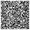 QR code with M & D Amusements contacts