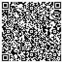 QR code with B & D Crafts contacts