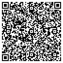 QR code with H & H Towing contacts
