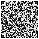 QR code with P & E Farms contacts
