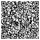 QR code with B & J Moving contacts