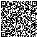 QR code with E F & I contacts
