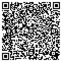QR code with J & W contacts