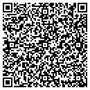QR code with D & E Superette contacts