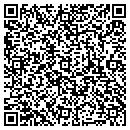 QR code with K D C N C contacts