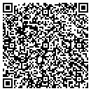 QR code with B & D Marble Service contacts