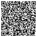 QR code with C E D contacts