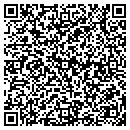 QR code with P B Service contacts