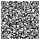 QR code with H V Design contacts