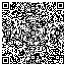 QR code with P C W Interiors contacts