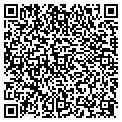 QR code with T C R contacts