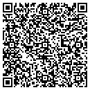QR code with N B Riddle MD contacts