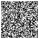 QR code with B & J Antique contacts
