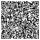 QR code with M & W Bindery contacts