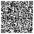 QR code with P C S contacts
