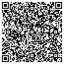 QR code with R & K Menswear contacts