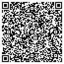 QR code with M B and P B contacts