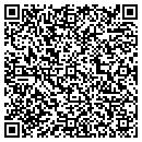 QR code with P JS Painting contacts