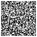 QR code with K T's KAFE contacts