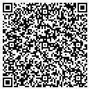 QR code with P & P Electric contacts