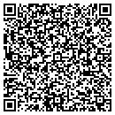 QR code with B & B Tile contacts