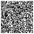 QR code with B & E Tatoo Co contacts