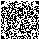 QR code with B & D Thrapeutic Massage E T C contacts