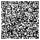 QR code with H & H Craftworks contacts