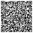 QR code with H E Graham contacts