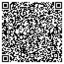 QR code with H C Courier contacts
