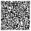QR code with M & R contacts