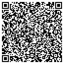 QR code with H Starlet contacts