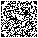 QR code with H H Curtis contacts