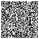 QR code with C & C Cattle contacts