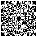 QR code with H & Bc Farms contacts