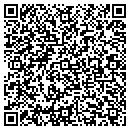 QR code with P&V Garage contacts