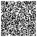 QR code with H & M Four Slide Inc contacts
