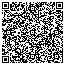 QR code with K M U L F M contacts