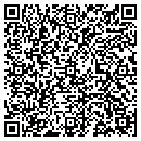 QR code with B & G Machine contacts
