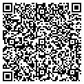 QR code with P D R contacts