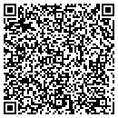 QR code with H & M Memorials contacts