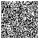 QR code with B J's By The River contacts