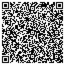 QR code with M and S Shutters contacts