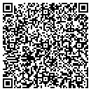 QR code with H-E-B Pool contacts