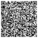 QR code with V W Bug Hobby Garage contacts