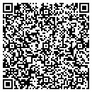 QR code with M & B Ranch contacts