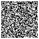 QR code with M B Express Signs contacts